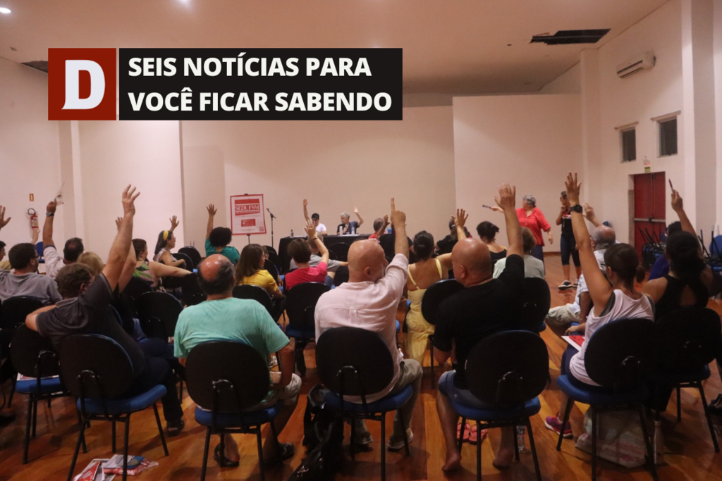 Professores da UFSM aprovam indicativo de greve para abril e outras 5 notícias 