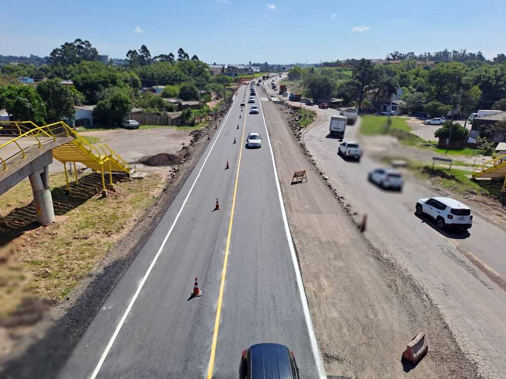 Trecho do desvio do Bairro Urlândia é liberado para o trânsito em via simples, informa o Dnit