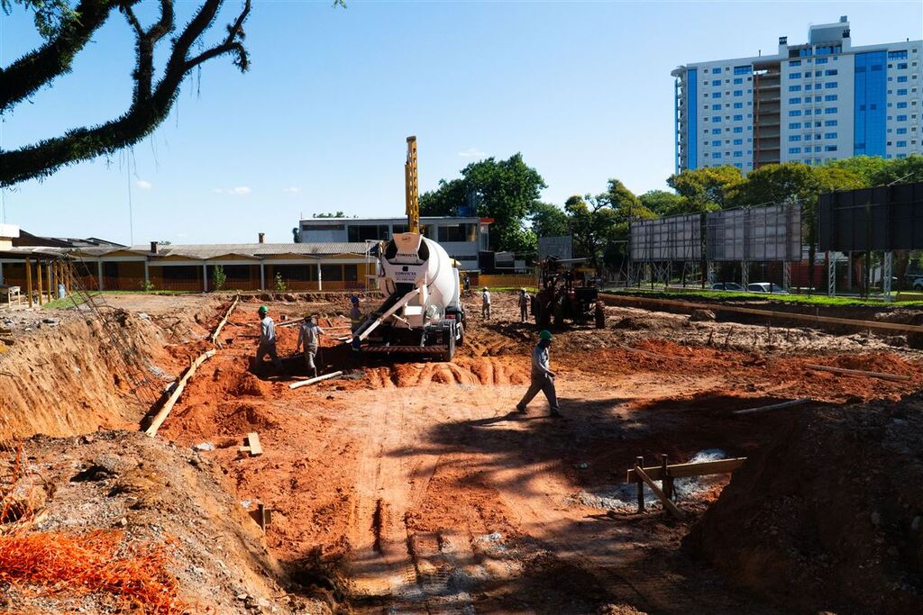 título imagem Arquidiocese de Santa Maria inicia obras de nova livraria no Parque da Medianeira