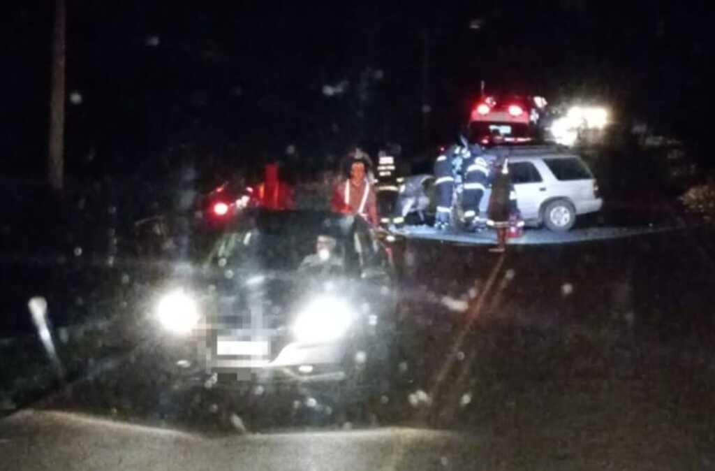 Acidente na ERS-348 deixa duas pessoas feridas em Agudo