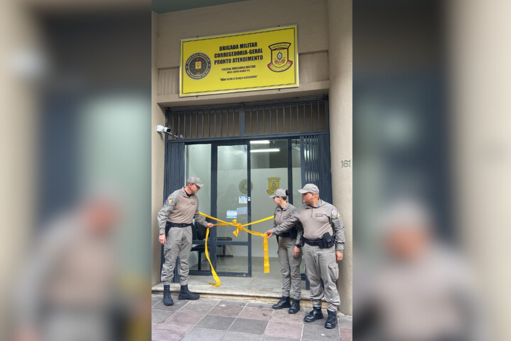 título imagem Brigada Militar inaugura base da Corregedoria-Geral em Santa Maria
