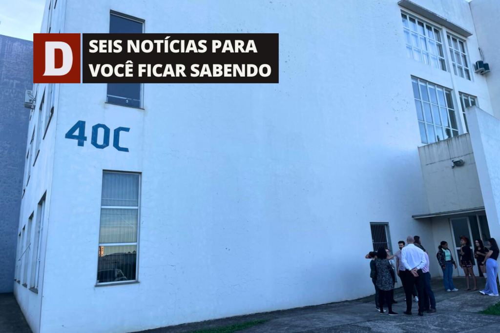 Queda de elevador deixa cinco pessoas feridas na UFSM e outras 5 notícias