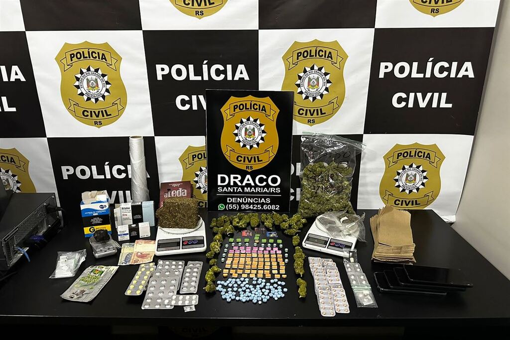 Jovem é baleado e preso durante ação contra o tráfico de drogas em Santa Maria