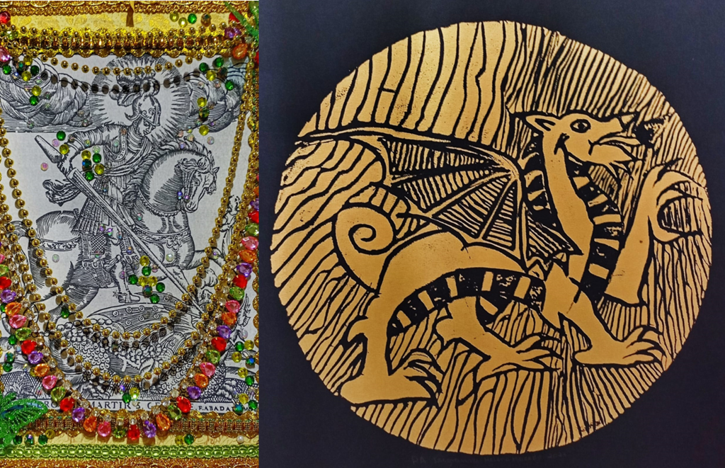 Salve, Jorge!: artistas visuais abrem exposição no dia dedicado a São Jorge
