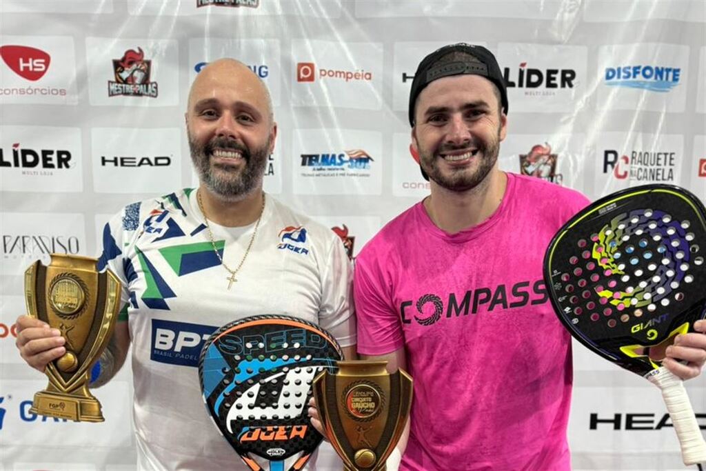 título imagem Atletas de Santa Maria são destaques no Circuito Gaúcho de Padel
