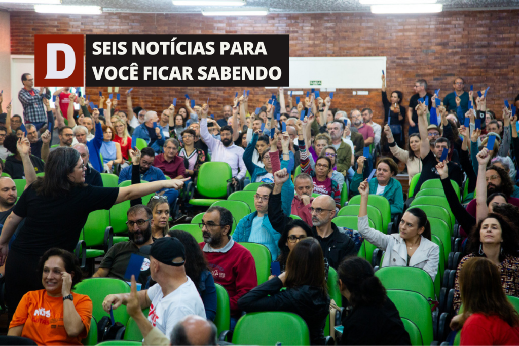 Professores da UFSM aprovam greve e outras 5 notícias