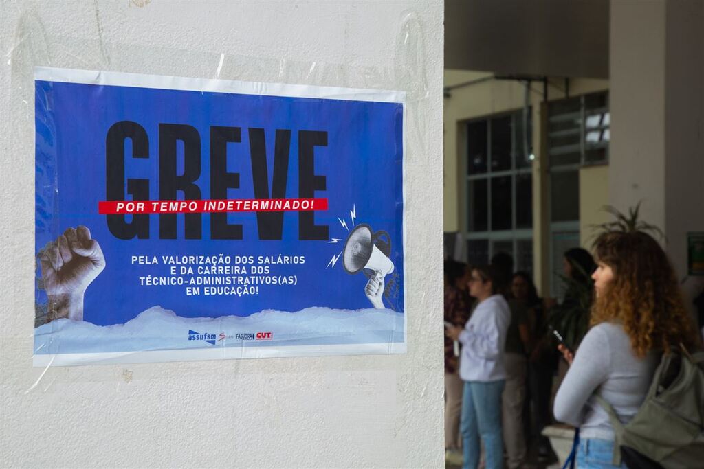 título imagem Greve dos docentes da UFSM começa nesta quinta-feira; confira a movimentação nos cursos
