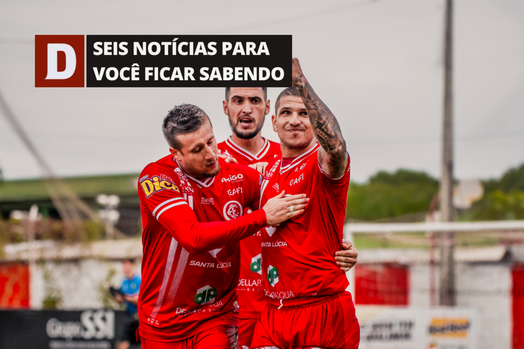 Inter-SM goleia e assume vice-liderança e outras 5 notícias