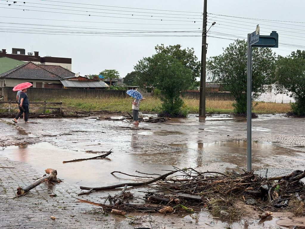 Gabriel Puhl (Divulgação) - Rua Marechal Deodoro, centro de Agudo.