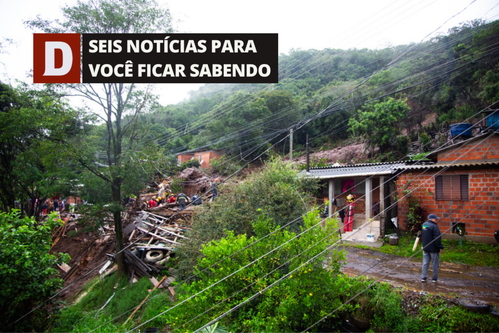 Prefeitura de Santa Maria confirma segunda morte em deslizamento de terra no Morro do Cechella e outras 5 notícias Prefeitura de Santa Maria confirma segunda morte em deslizamento de terra no Morro do Cechella e outras 5 notícias