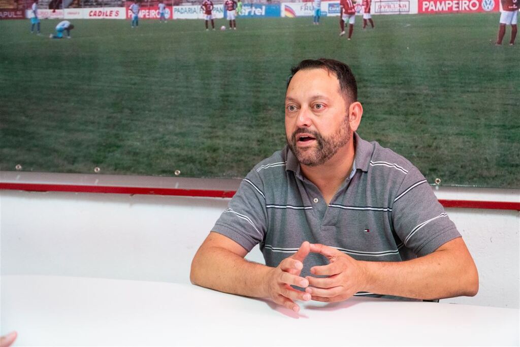 título imagem “Próxima quinta-feira terá uma nova reunião para tratar da possível retomada da Divisão de o”, diz presidente do Inter-SM
