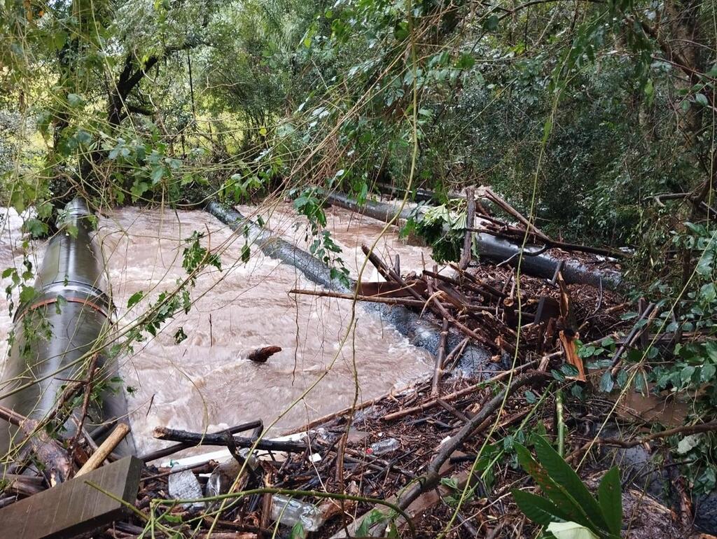Problema mecânico atrasa volta do abastecimento de água em Santa Maria