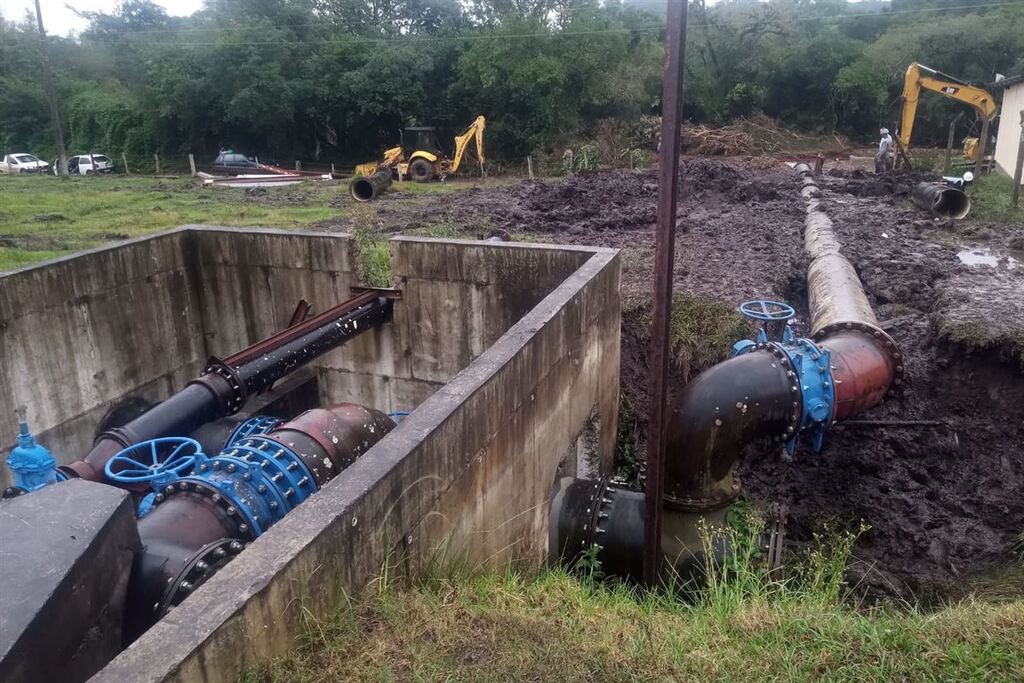 título imagem Abastecimento de água segue em 60% em Santa Maria neste domingo