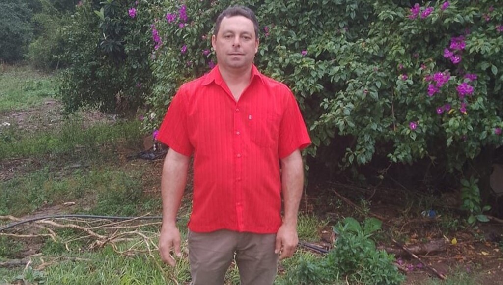 Foto: Reprodução - Renato Moreira Fernandes, morador de Pinhal Grande que está desaparecido. A esposa, Rejane Maria Viera, foi encontrada morta na última sexta-feira
