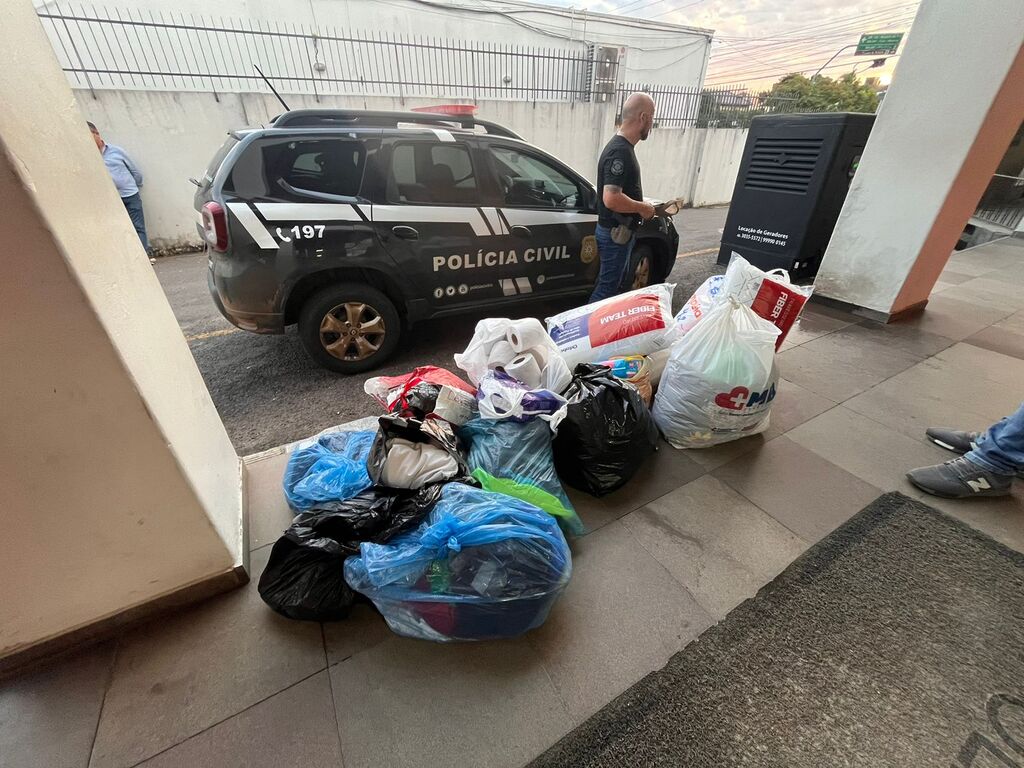 Mulher é investigada por vender doações destinadas às vítimas de temporal em Santa Maria