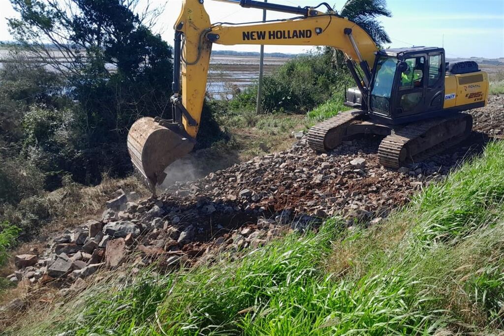 DNIT inicia construção de desvio na BR-287, na Ponte sobre a Várzea do Rio Toropi