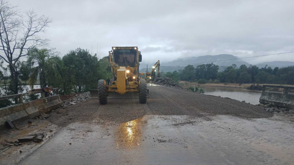 Ponte do Rio Soturno é liberada nesta sexta, dois dias antes do previsto