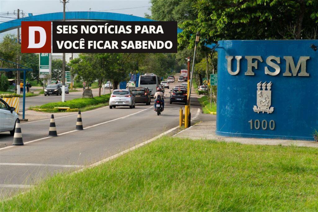 UFSM terá retorno das aulas na próxima segunda-feira e outras 5 notícias UFSM terá retorno das aulas na próxima segunda-feira e outras 5 notícias