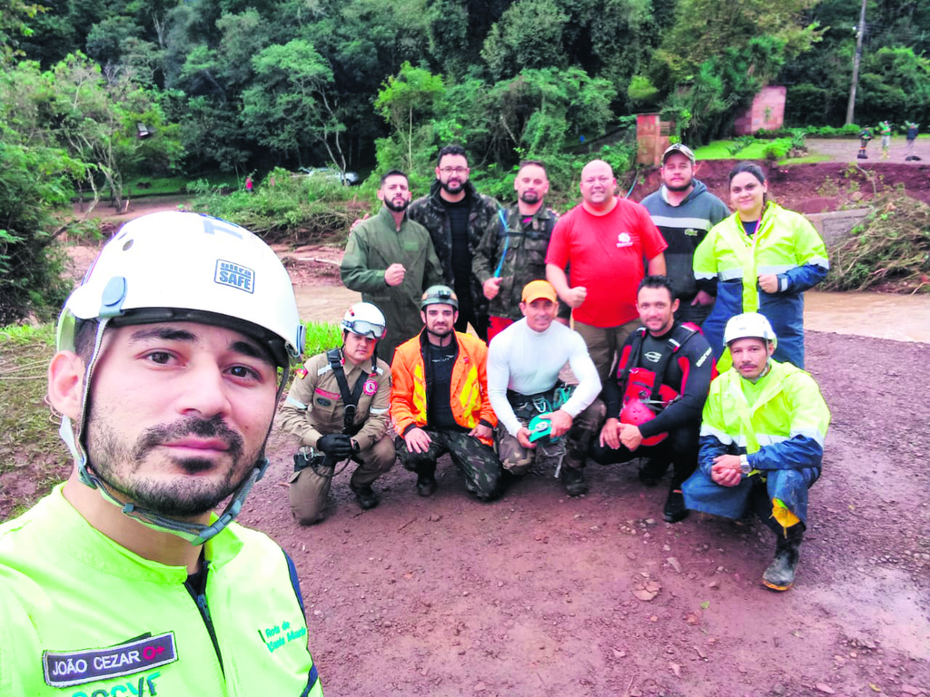 Resgates na região realizados com bravura e solidariedade 