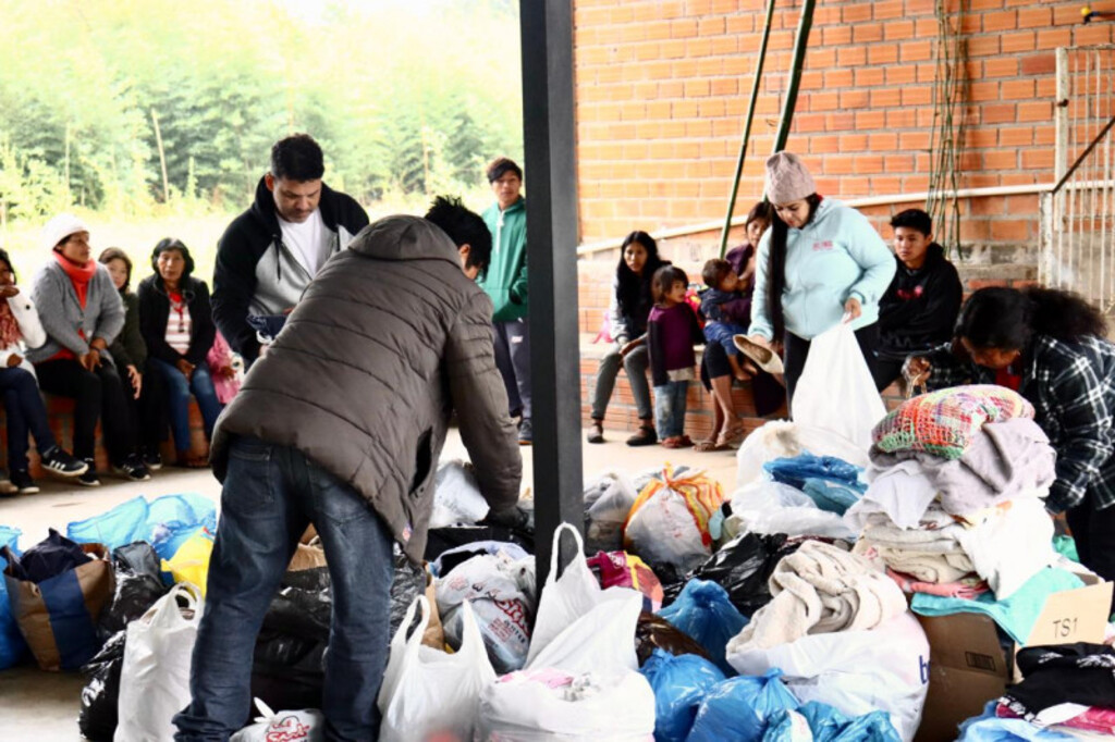 título imagem Estado envia ajuda humanitária para 40 famílias de aldeia indígena de Santa Maria