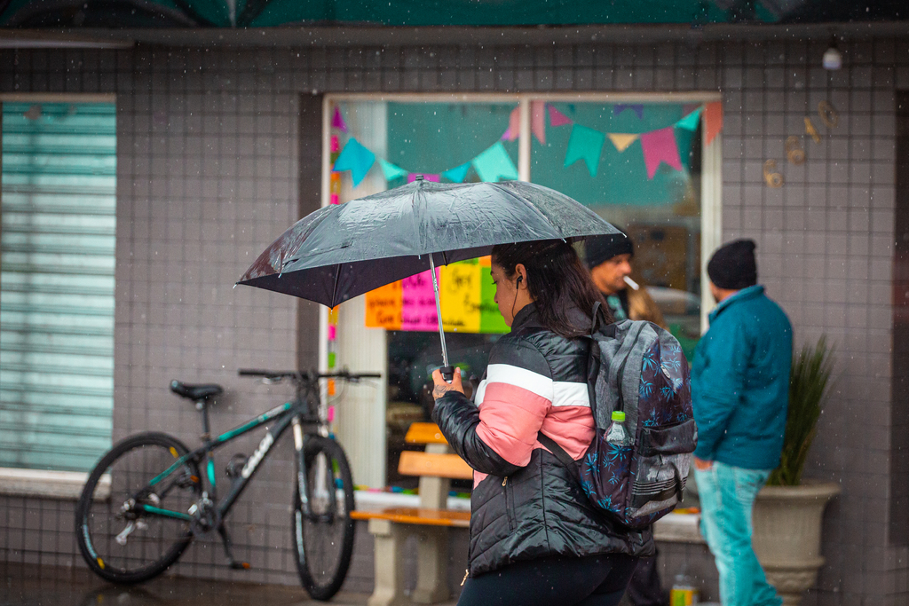 Sexta começa com chuva em Santa Maria e temperaturas baixas; mínima pode chegar a 3°C no domingo