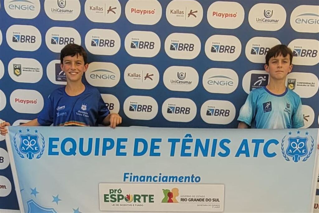 Foto: ATC (Divulgação) - Gêmeos Daniel e Miguel ini estão em competição disputada em Belém do Pará