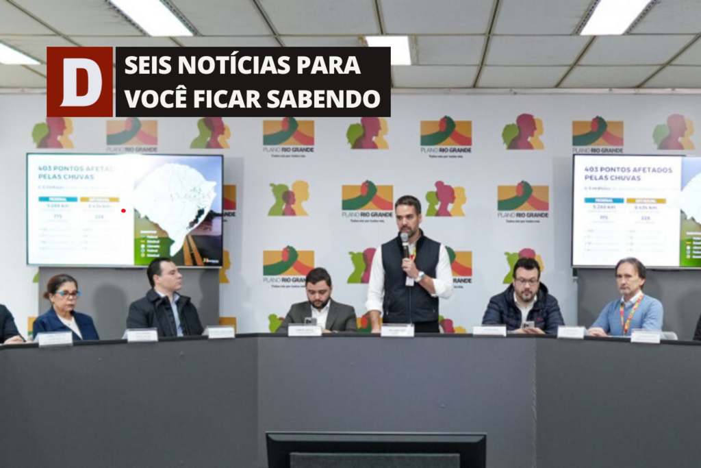 título imagem Reconstrução de três pontes em rodovias da região estão entre as prioridades no pacote anunciado pelo governador e outras 5 notícias