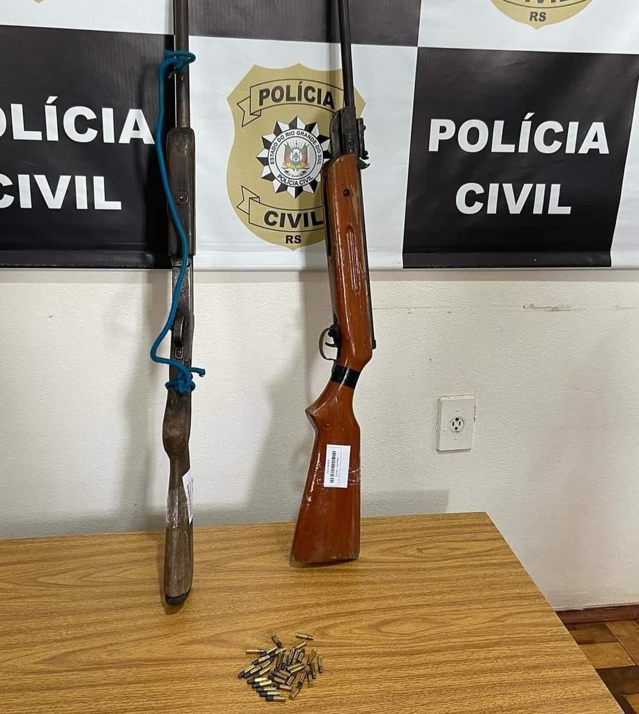 título imagem Homem é preso por posse ilegal de arma em Restinga Sêca