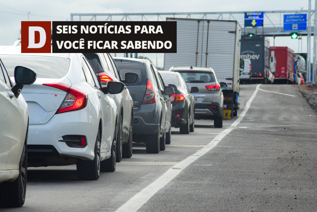 título imagem Pedágios voltarão a ser cobrados neste domingo, após RSC-287 ser liberada e outras 5 notícias
