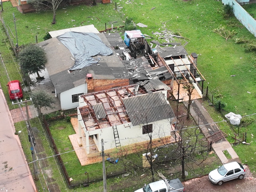 Chuvas do fim de semana causam estragos em quase 20 municípios gaúchos