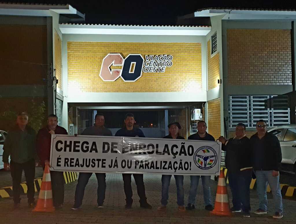Nova paralisação de motoristas e cobradores atinge parte das linhas do transporte coletivo em Santa Maria nesta quinta