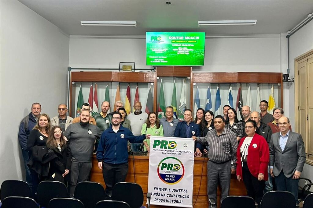 PRD oficializa pré-candidato à prefeitura de Santa Maria