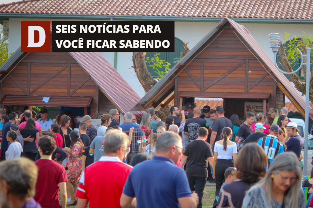 título imagem Tradicional evento da região, 34ª edição da Volksfest é adiada para 2025 e outras 5 notícias