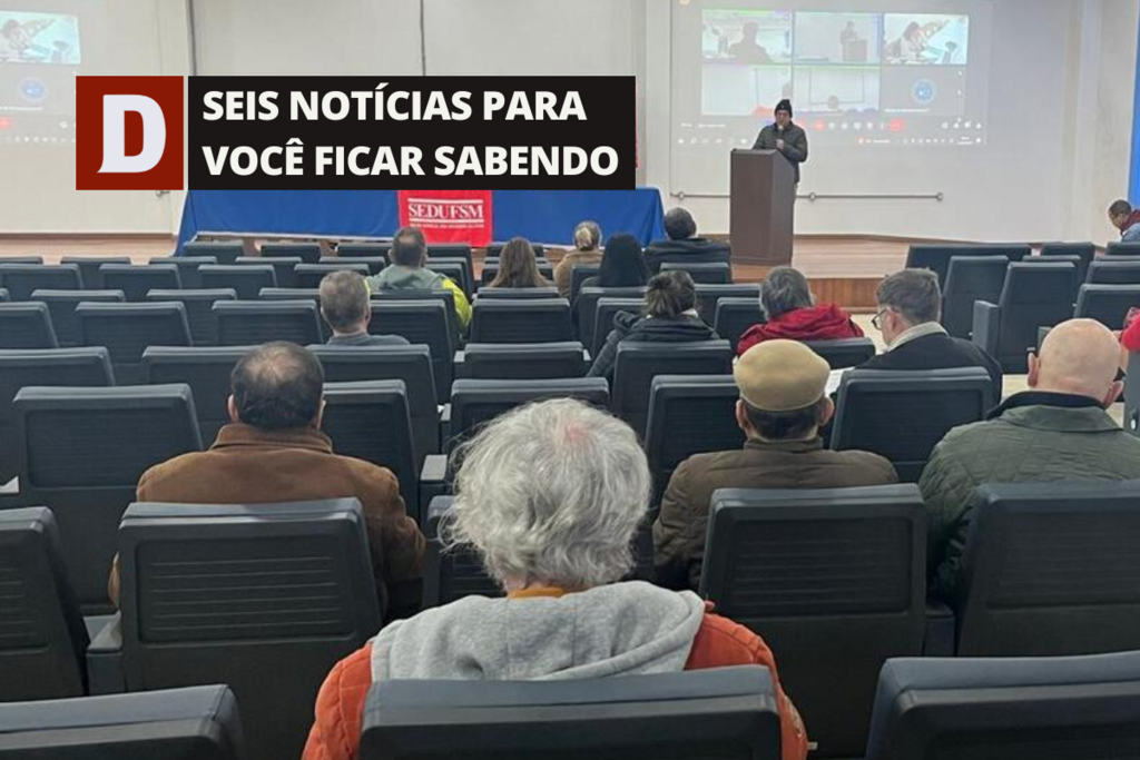 Professores da UFSM votam pelo retorno às aulas em 1⁰ de julho e outras 5 notícias