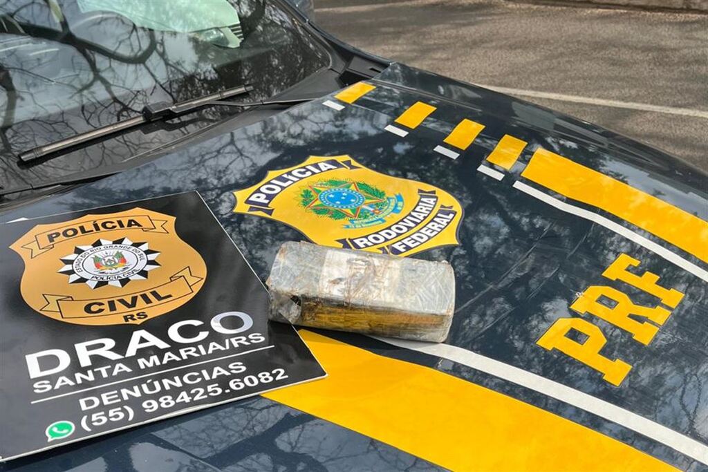 Jovens são presas com 1 kg de crack avaliado em R$ 20 mil em Santa Maria