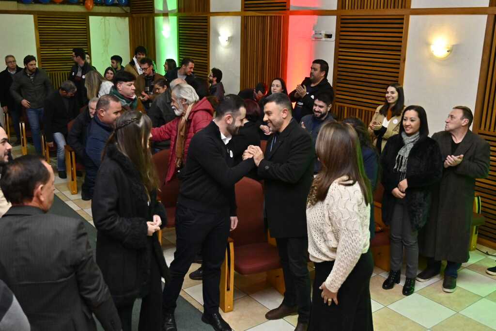 título imagem Novo e MDB selam aliança e lançam a dobradinha Giuseppe e Magali à prefeitura de Santa Maria