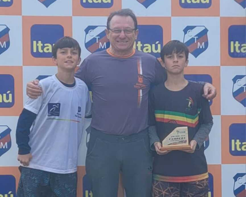 título imagem Dupla Miguel e Daniel Passini, do ATC, é campeã em seu primeiro torneio internacional