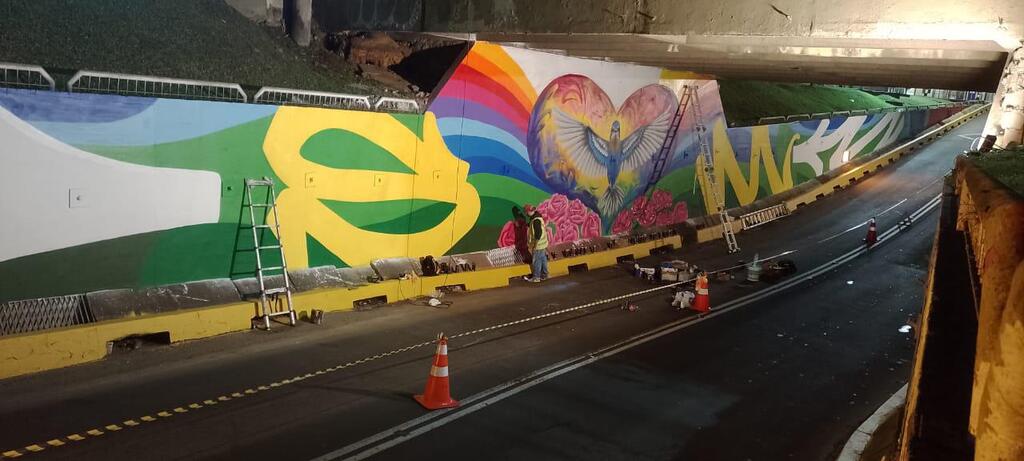 Foto:  Rafael Itaqui - Um dos trabalhos que já foram realizados pelo atual grupo do projeto.
