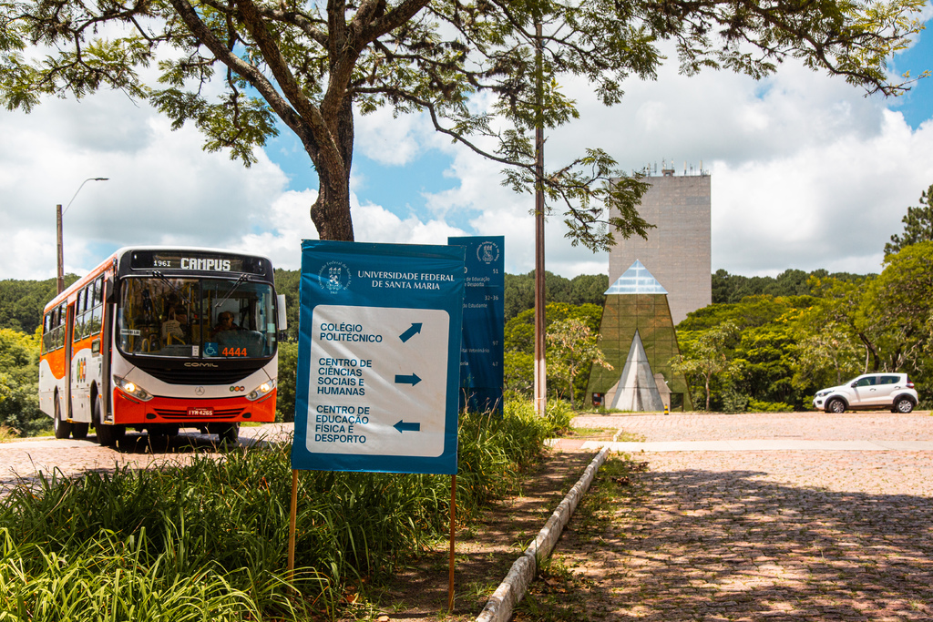 Ponto de recarga dos cartões de transporte coletivo na UFSM terá novo endereço