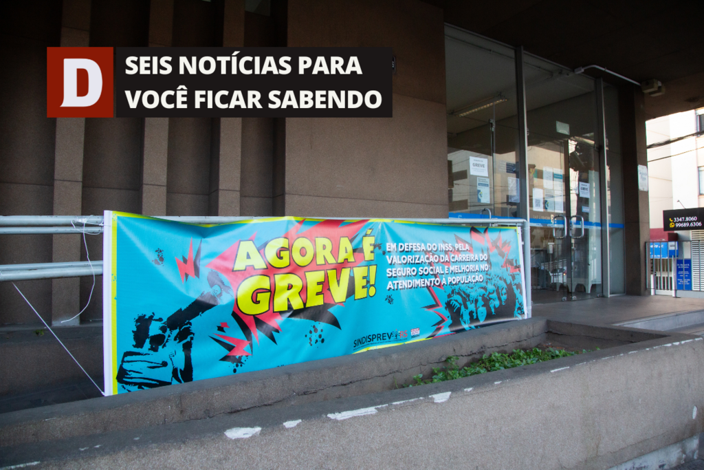 título imagem Com a greve dos servidores do INSS, agência de Santa Maria opera com atendimento reduzido e outras 5 notícias