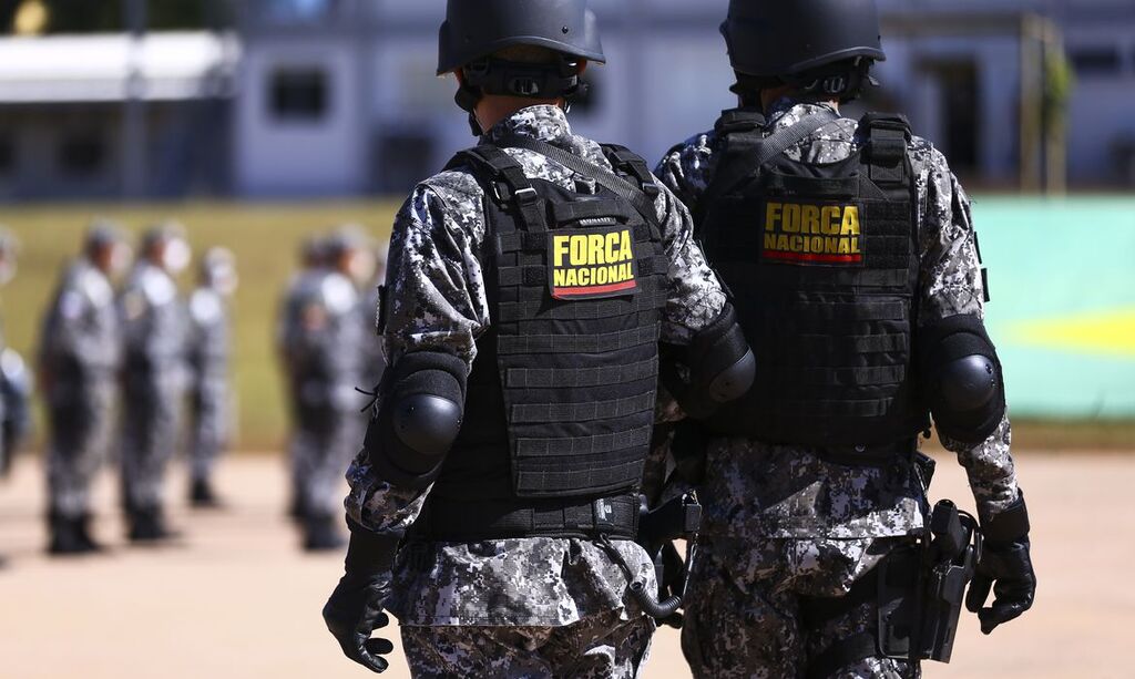 Força Nacional segue mais um mês no Estado Força Nacional segue mais um mês no Estado