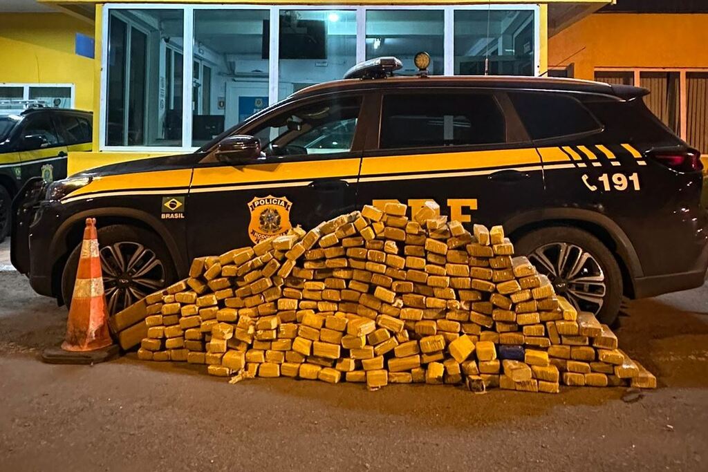 título imagem Santa Maria na rota do tráfico: PRF apreendeu mais de uma tonelada de drogas em 2024