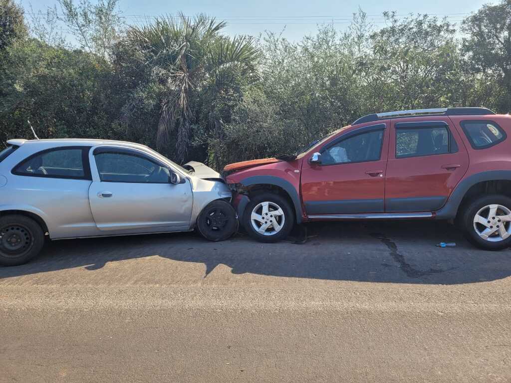 Acidente deixa sete pessoas feridas na BR-158, em Júlio de Castilhos