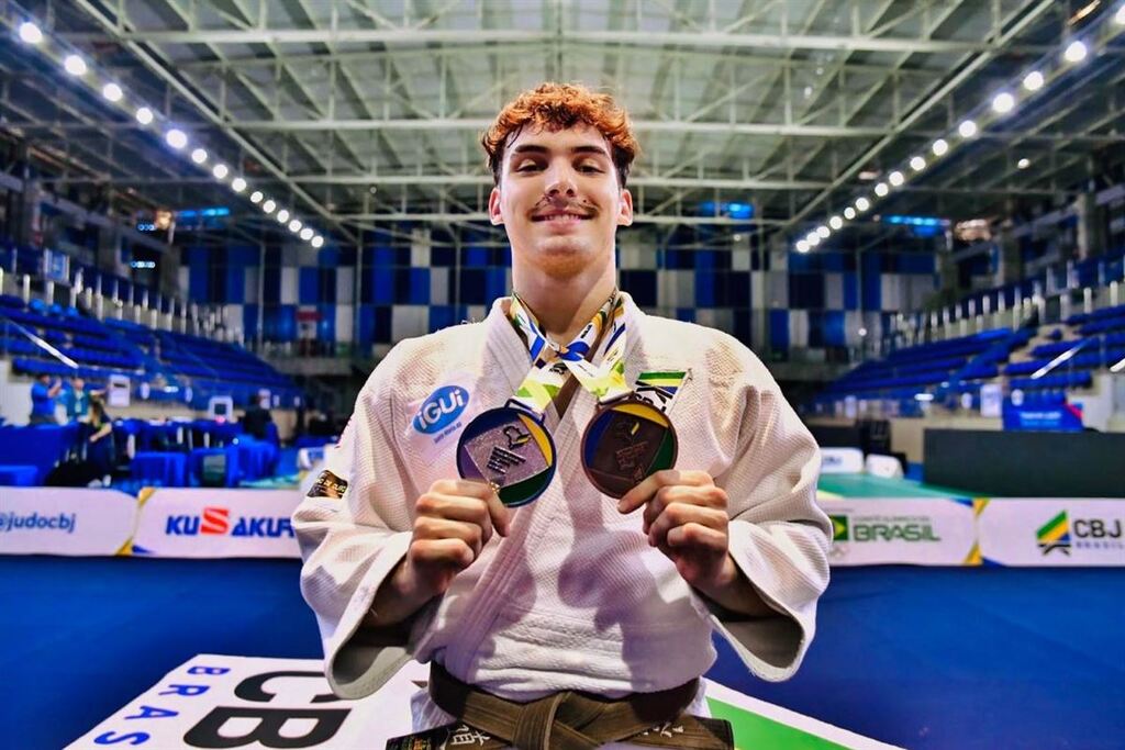 Foto: Lucas Gasparini - Judoca do Avenida Tênis Clube (ATC) trouxe duas medalhas de competição