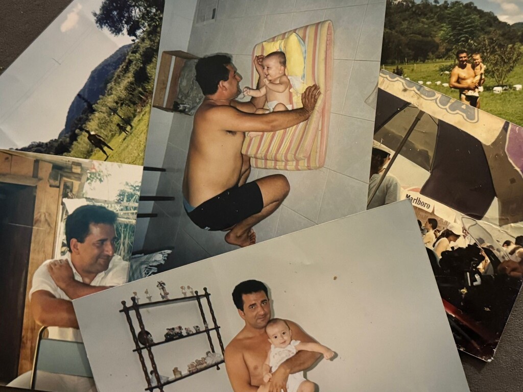 Foto: Arquivo Pessoal - Coleção de registros feitos na infância de Lorenzo