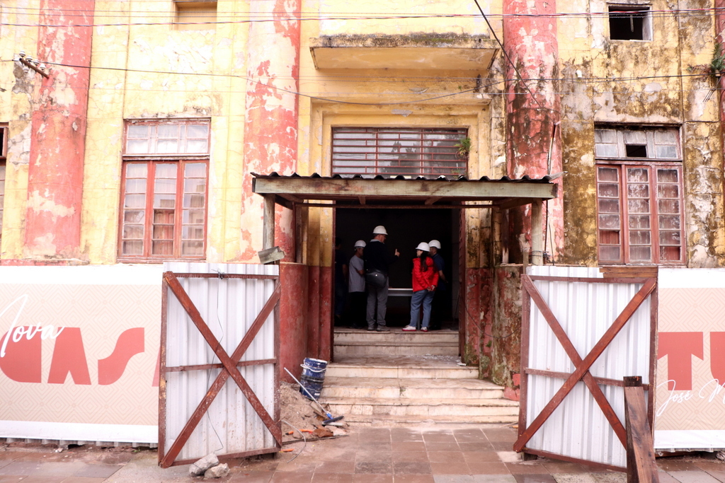 título imagem Inicia a obra de revitalização da Casa de Cultura de Santa Maria