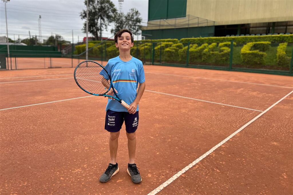 Foto: Viviane Campos (ATC) - Daniel ini, 12 anos, irá integrar a equipe brasileira 
que representará o país na Copa Cosat, em Santa Cruz de La Sierra, na Bolívia