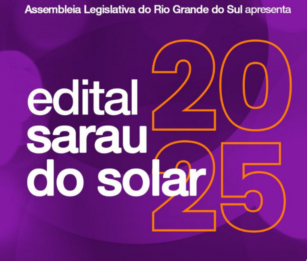 título imagem Sarau do Solar: Assembleia Legislativa do RS lança edital de seleção de artistas para a temporada de 2025
