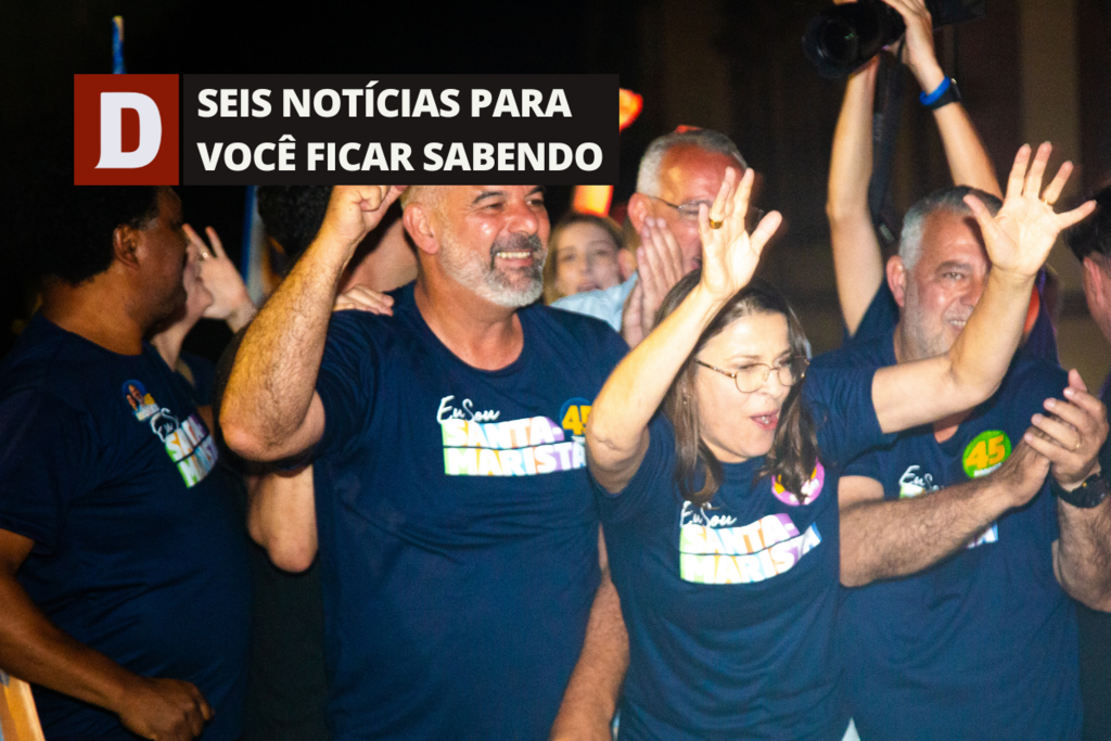 título imagem Rodrigo Decimo é eleito prefeito de Santa Maria e outras 5 notícias