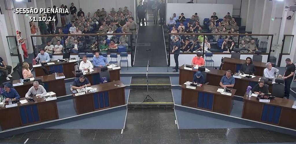 A preocupação do comandante com ações efetivas para a segurança de Santa Maria